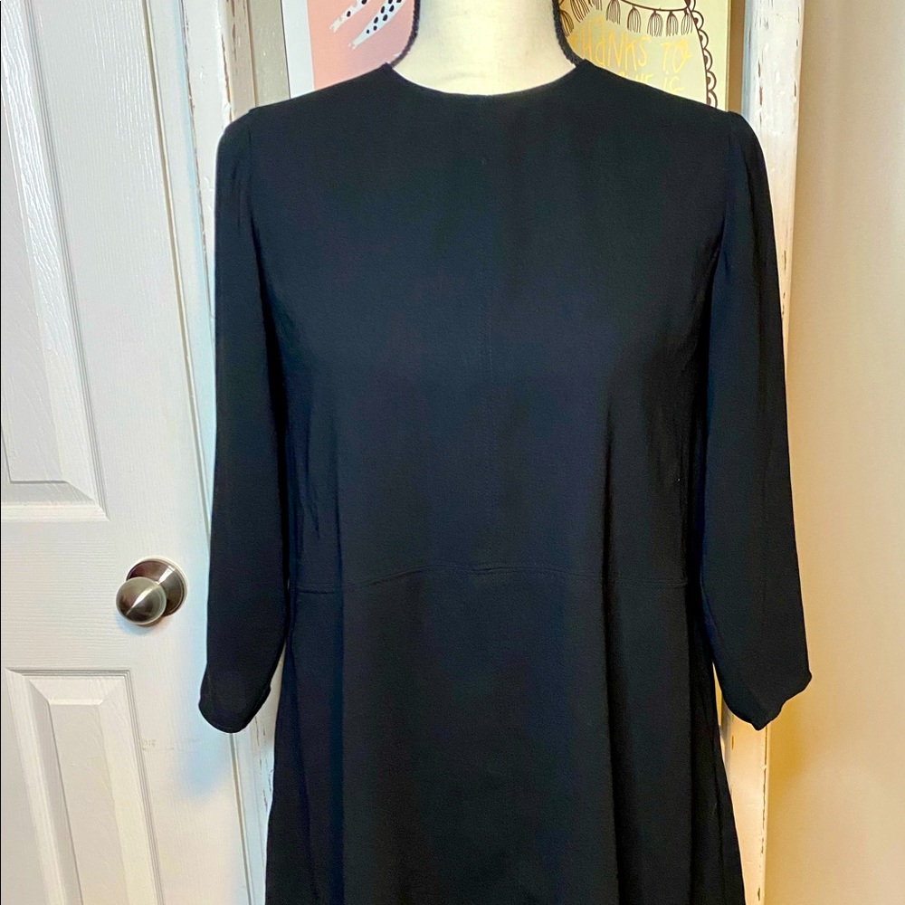 Aritzia Wilfred Simple Black Dress